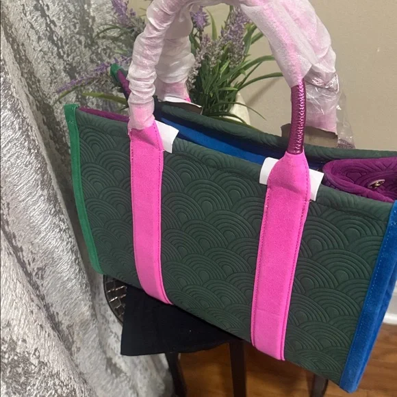 Kurt Geiger London Southbank suede Mini Tote - Picture 4 of 17